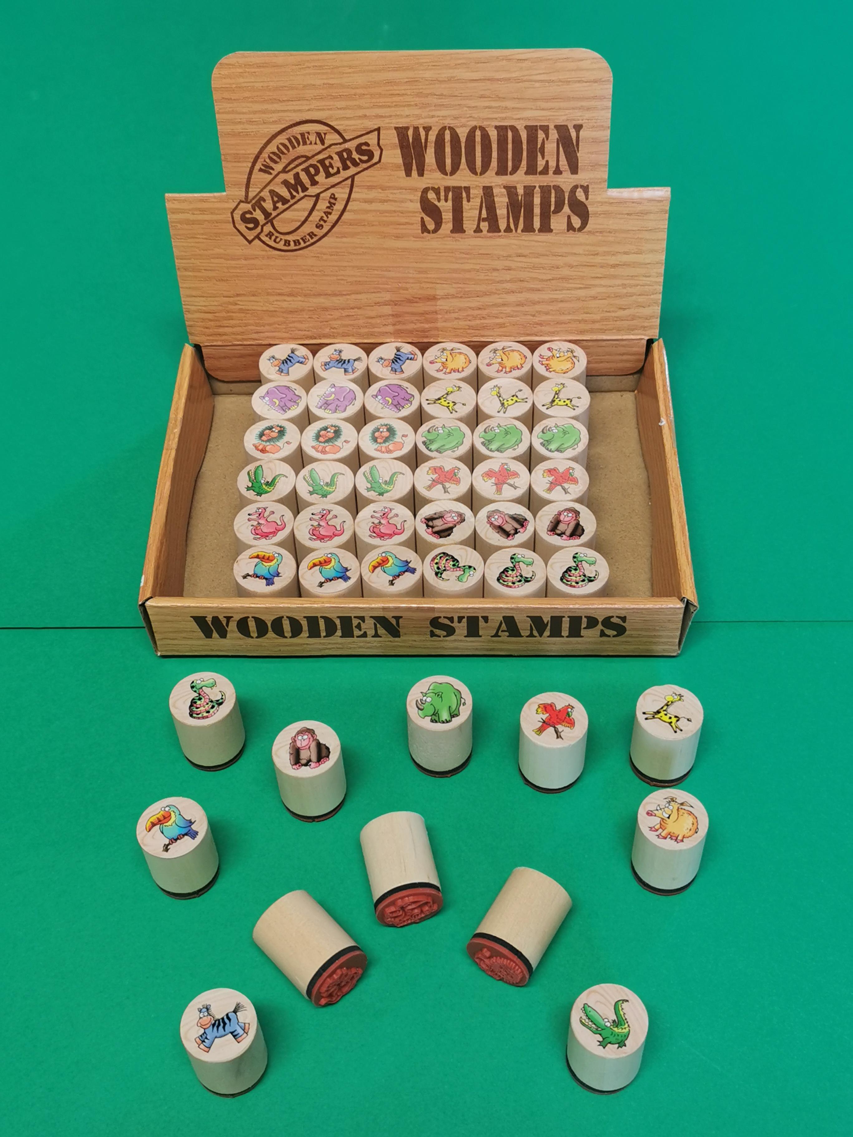 305-neu Holz-Stempel
