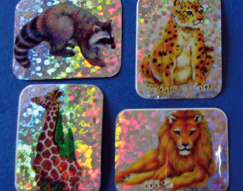 229_Artikel_NitzlingDE Sticker, wilde Tiere