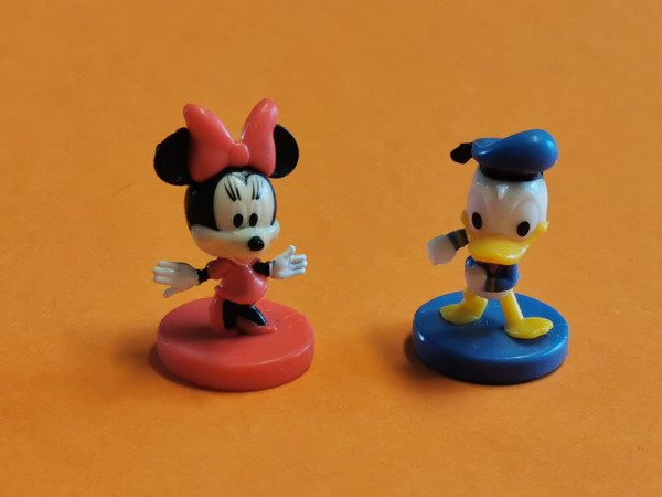Disney Figuren Donald und Minnie
